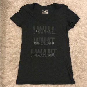 Black Under Armour T Shirt XSMALL